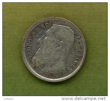 LEOPOLD II - 2 Francs 1909 FR - 2 Francs