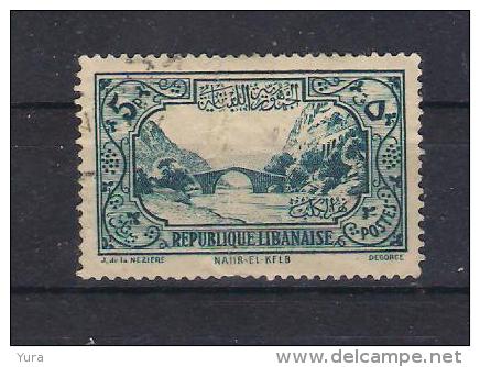 Great Lebanon Y/T Nr 163 (a6p1) - Usados