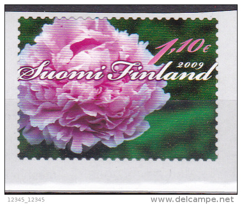 Finland 2009, Postfris MNH, Flowers - Unused Stamps