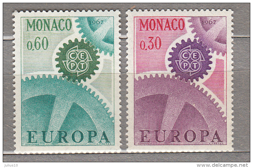 EUROPA CEPT 1967 Monaco Mi 870 - 871 MNH (**) #19710 - Neufs
