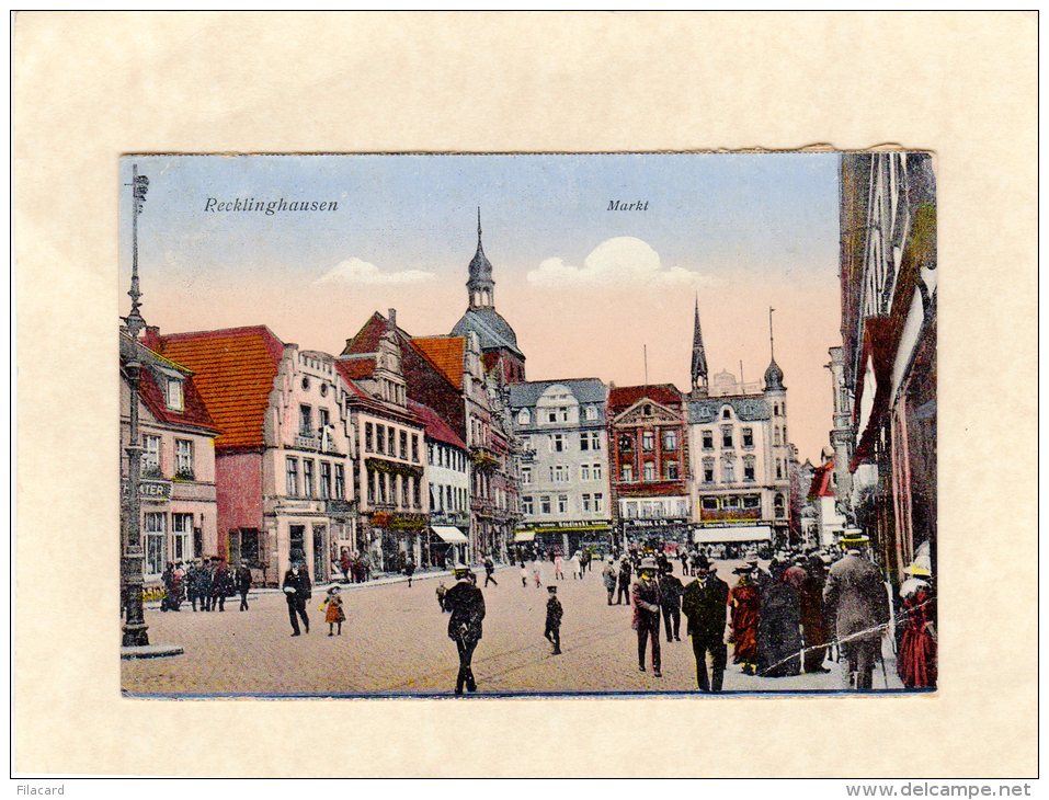 59641    Germania,  Recklinghausen,  Markt,  NV(scritta) - Recklinghausen