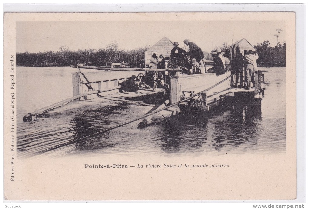 Pointe-à-Pitre - La Rivière Salée Et La Grande Gabarre - Autres & Non Classés