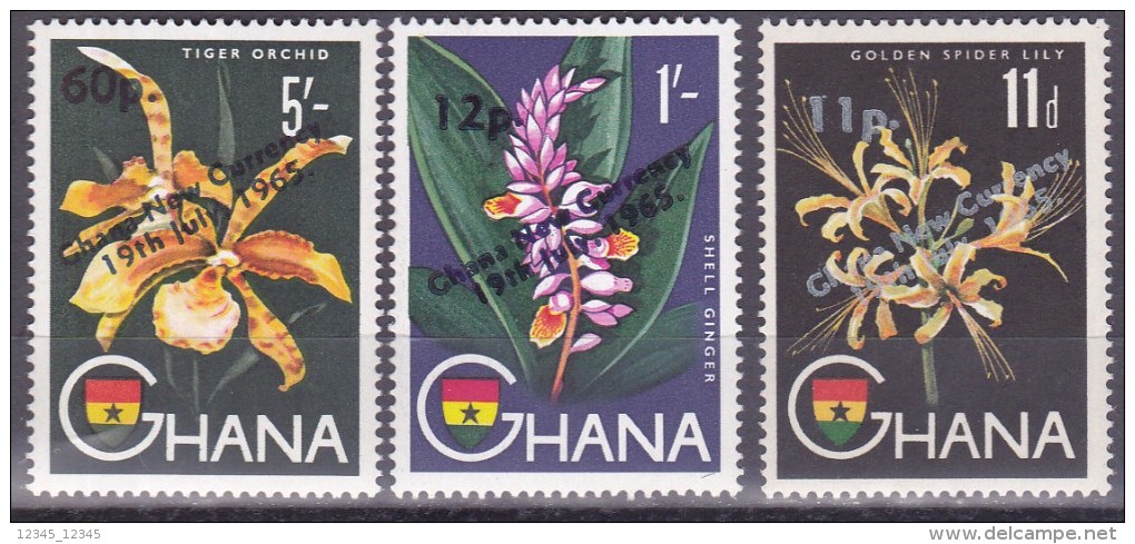 Ghana 1959, Postfris MNH, Flowers - Ghana (1957-...)