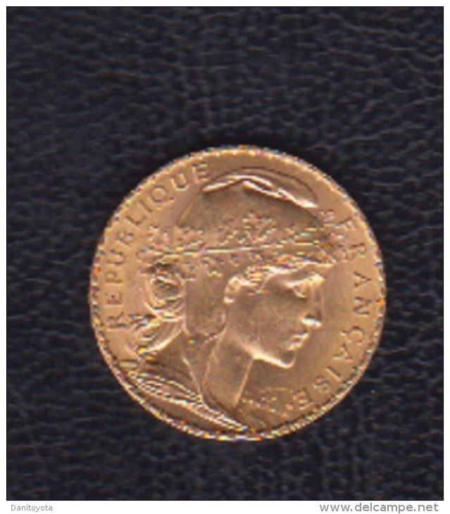 1907. 20 FR ORO.   REPÚBLICA FRANCESA - Other & Unclassified