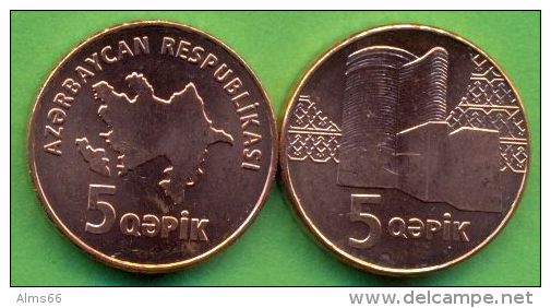 Azerbaijan 2006 (ND) 5 Qapik KM#41 UNC / BU !!! - Azerbeidzjan