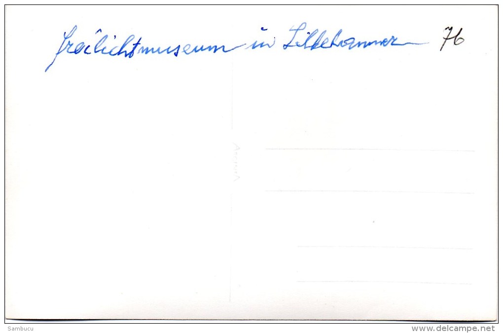 Freilichtmuseum In Lillehammer Privat Ak 26. Juli 1961 - Norwegen