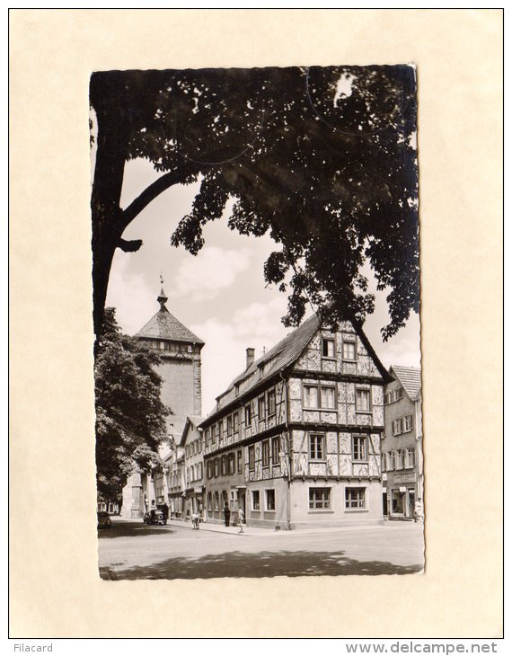 59645    Germania,   Reutlingen,  Tubinger  Tor,     VG 1956 - Reutlingen