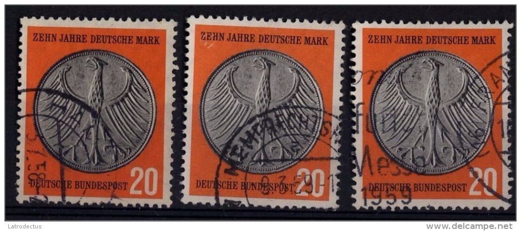 Deutsche Bundespost - 1958 - Mi 291 (°) - Gebraucht