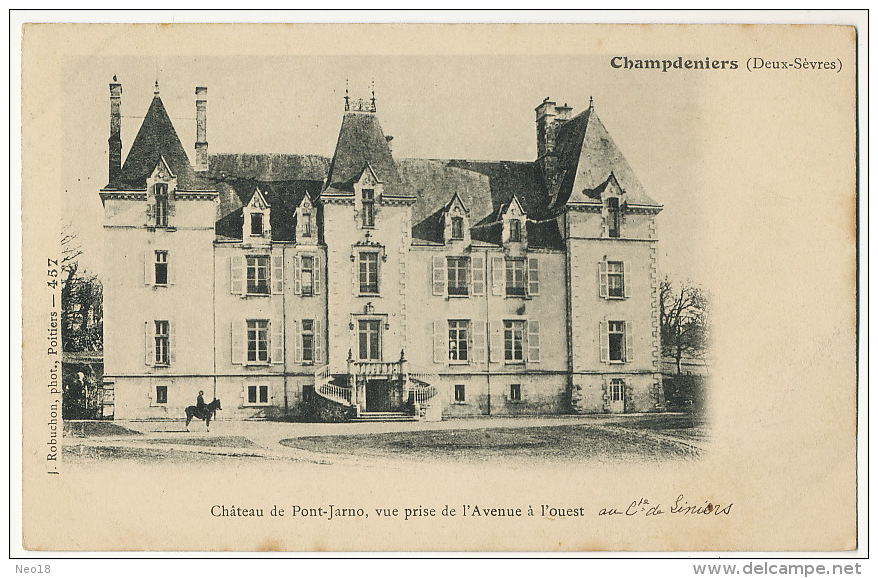 Chateau De Pont Jarno à Champdeniers Au Comte De Liniers - Champdeniers Saint Denis