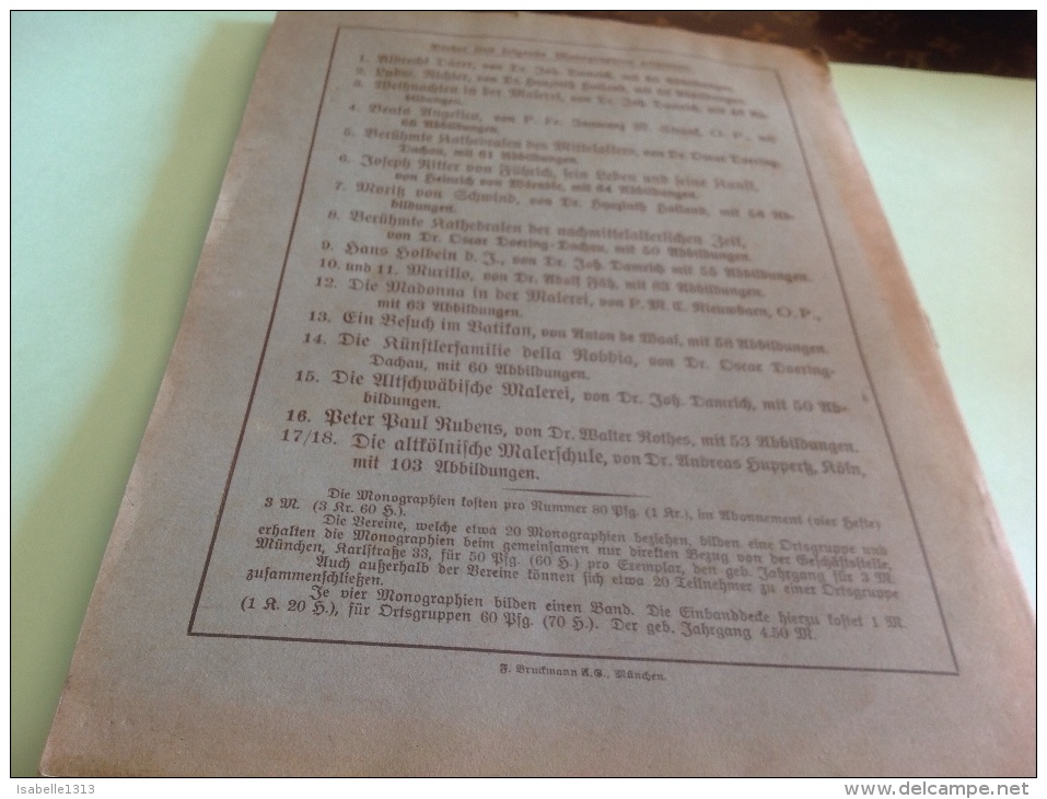 Dr Andreas Koln Die Altkolnirche 1914 Die Kunrt  Dem Dolke Die Altkolnirch - Autres & Non Classés