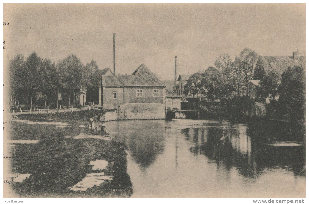 ALTE POSTKARTE GRUSS AUS LÜDINGHAUSEN BORGPARTIE 1900 Borgmühle Cpa AK Ansichtskarte Postcard - Luedinghausen