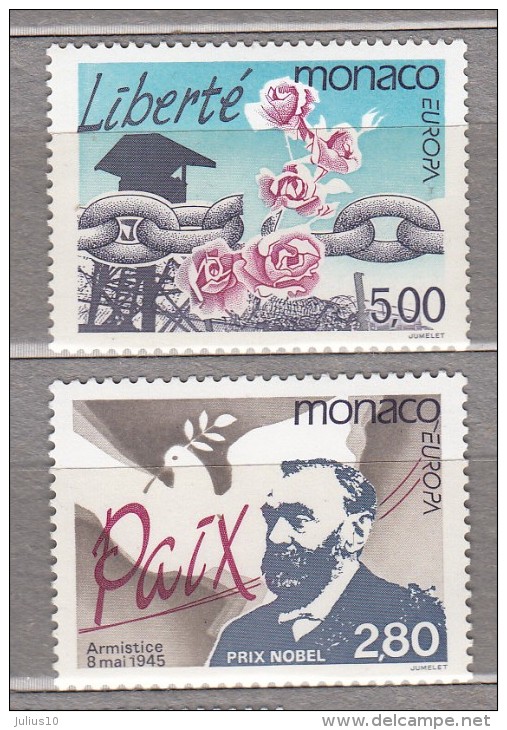 EUROPA CEPT 1995 Monaco Mi 2230 - 2231 MNH (**) #19727 - Unused Stamps