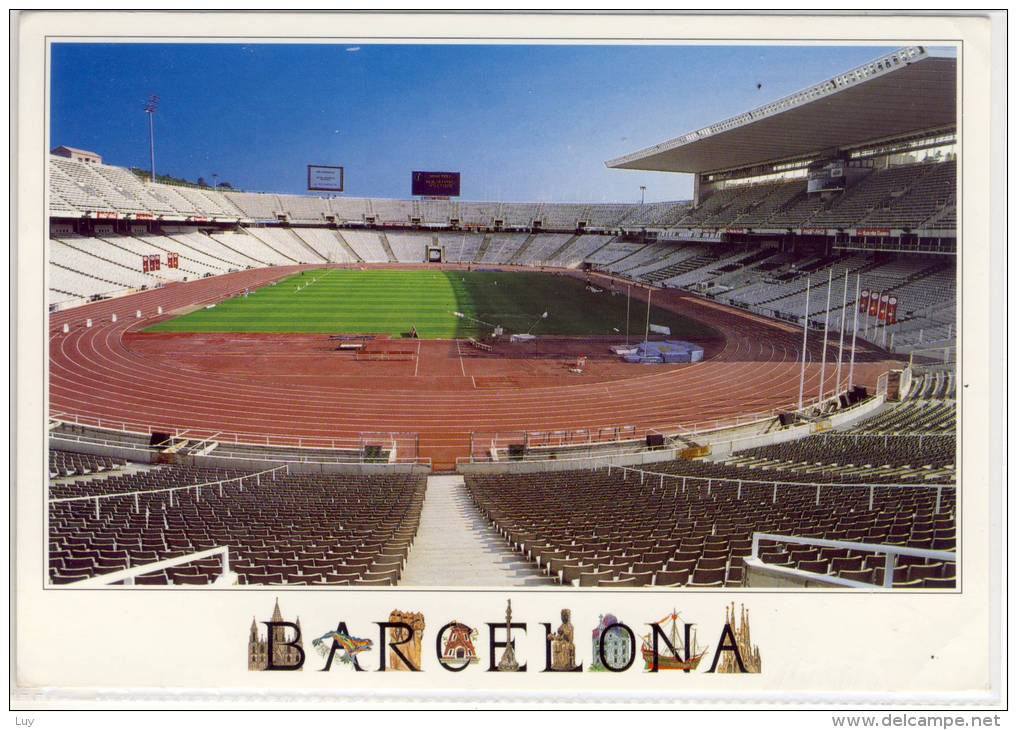 BARCELONA - Estadi Olimpic De Montjuic, Stadion, Stade, Estadio Calcio Foot Ball Soccer - Stades