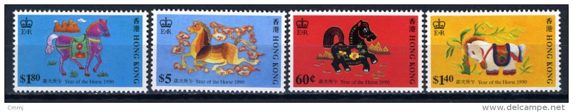 1990 -  HONG KONG - Catg. Mi. 581/584 - NH - (D11032016......) - Nuevos