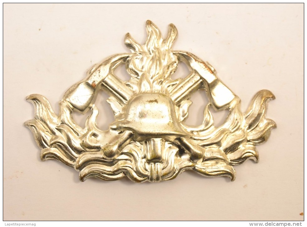 Insigne De Casquette Pompier Allemand - Feuerwehr