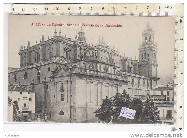 PO4709D# SPAGNA - JAEN - CATEDRAL DESDE EL PALACIO DE LA DISPUTACION Ed.Hauser Y Menet  No VG - Jaén