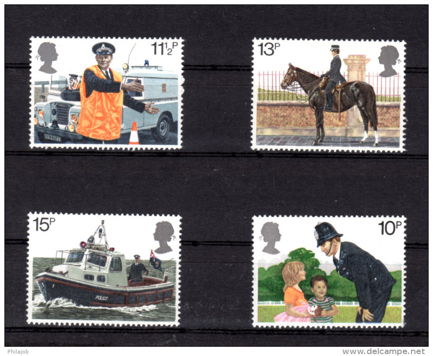 GB : Série Complète " POLICE " Neuve ** MNH. Parfait état. - Polizia – Gendarmeria