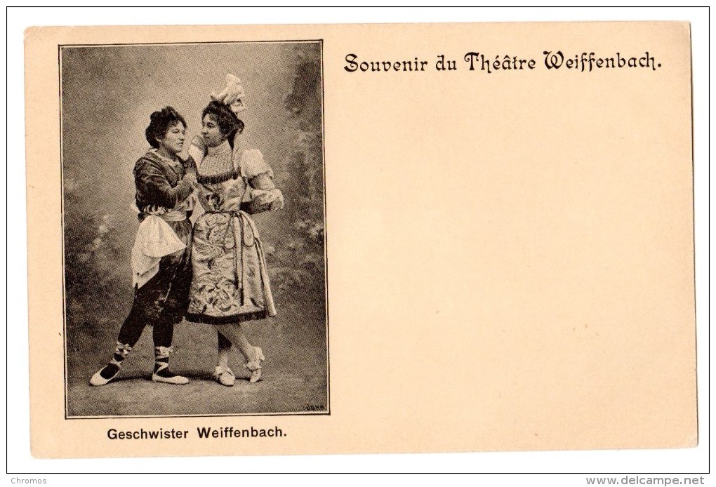 Carte Postale, Théatre, Theater Weiffenbach, Allemagne, Deutschland (?) - Théâtre