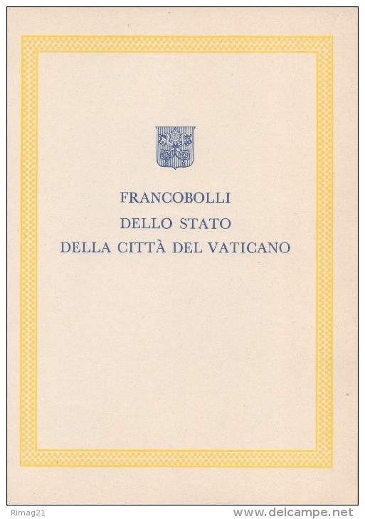 Francobolli Dello Stato  Della Città Del Vaticano 1960 - Carnets