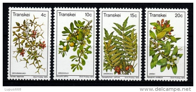 Transkei 1978 MiNr. 41/ 44  ** / Mnh  Eßbare Wildfrüchte - Sonstige & Ohne Zuordnung