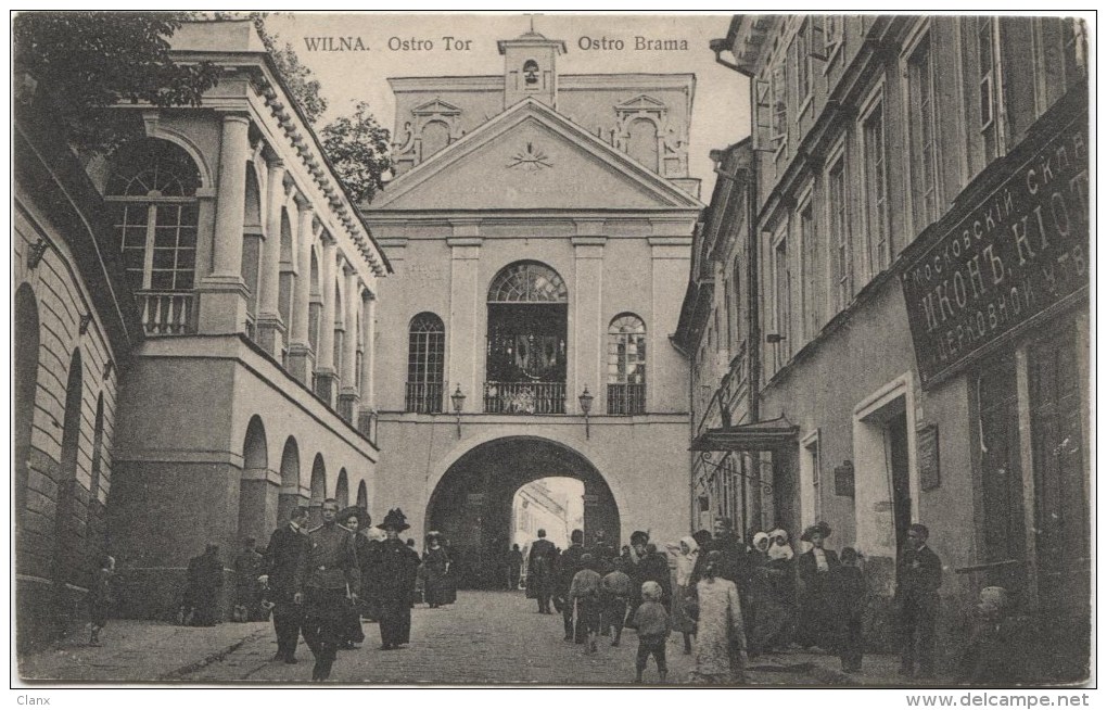 WILNA / WILNO 1910 Ostro Tor / Ostro Brama - Lituanie