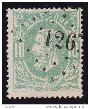 N° 30 - Lp. 126  FLEMALLE - PUNTSTEMPEL - 1869-1883 Léopold II