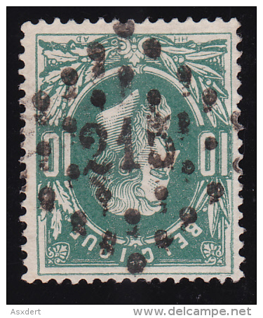 N° 30 - Lp. 215  LEUZE - PUNTSTEMPEL - 1869-1883 Léopold II