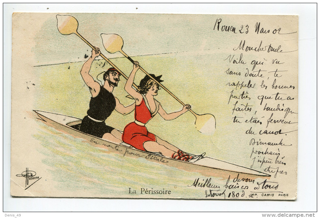 CPA Aviron Femme Guillaume - Fabiano