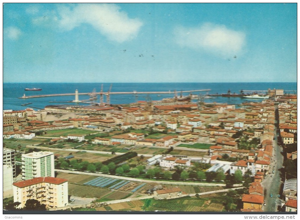 LIVORNO - PANORAMA -  VIAGGIATA - Livorno