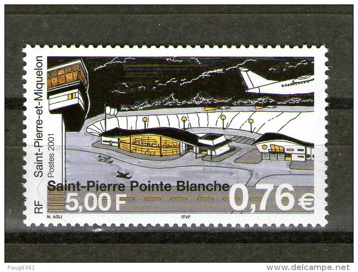 SAINT-PIERRE ET MIQUELON 2001 AEROPORT  YVERT N°  NEUF MNH** - Unused Stamps