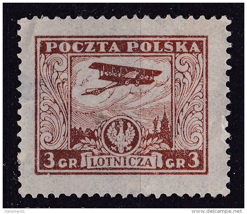 POLAND 1925 Airmail Fi 218 Mint Hinged - Neufs