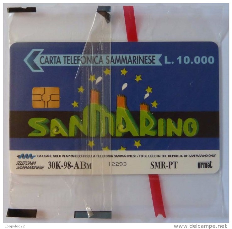 SAN MARINO - Chip - 10.000L - Europa Card Show '98 - Mint Blister - San Marino