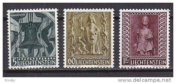 Q1985 - LIECHTENSTEIN Yv N°350/52 ** NOEL - Neufs