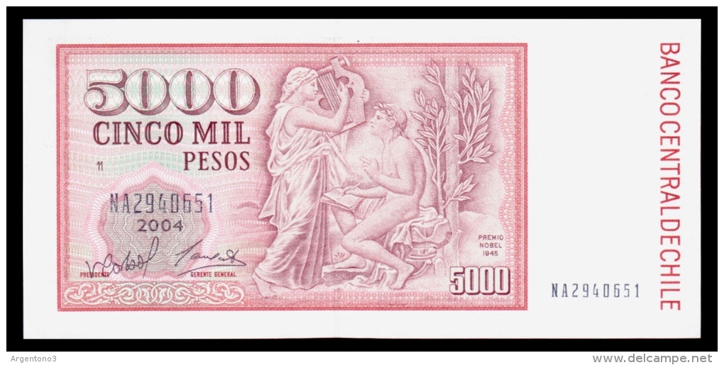 Chile 5000 Pesos 2004 UNC - Cile