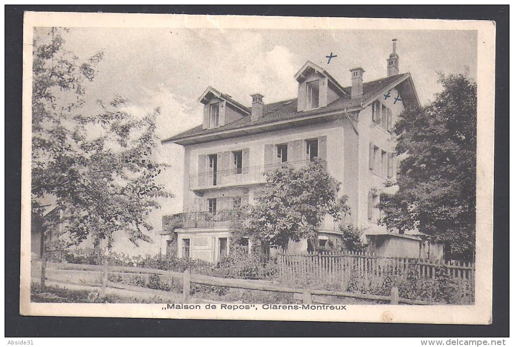 CLARENS  MONTREUX - Maison De Repos - Montreux