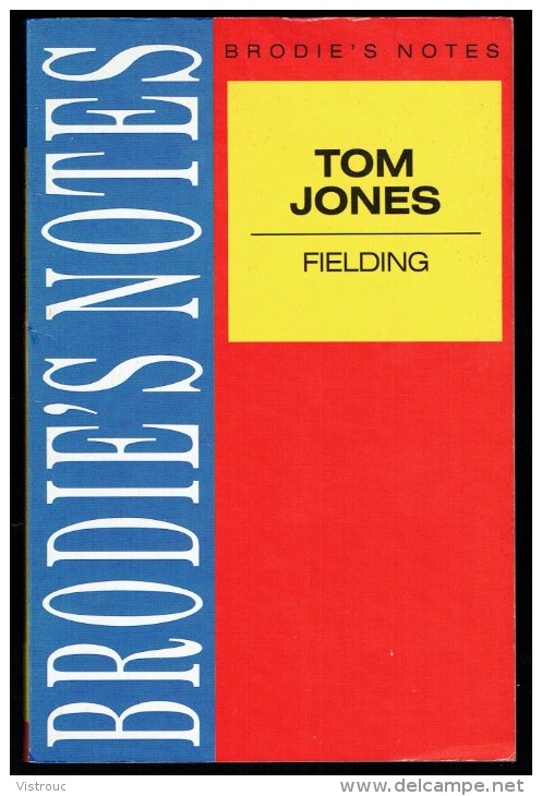 BRODIE'sNOTES ON "  Tom JONES ", By  Fielding - Notes By Graham HANDLEY (2 Scans). - Otros & Sin Clasificación