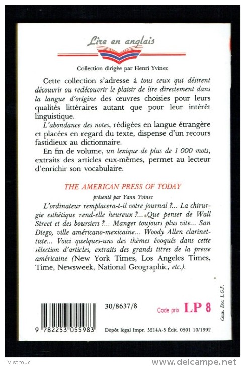 " The American Press Of Today " GB-F  (2 Scans). - Schule/Unterricht