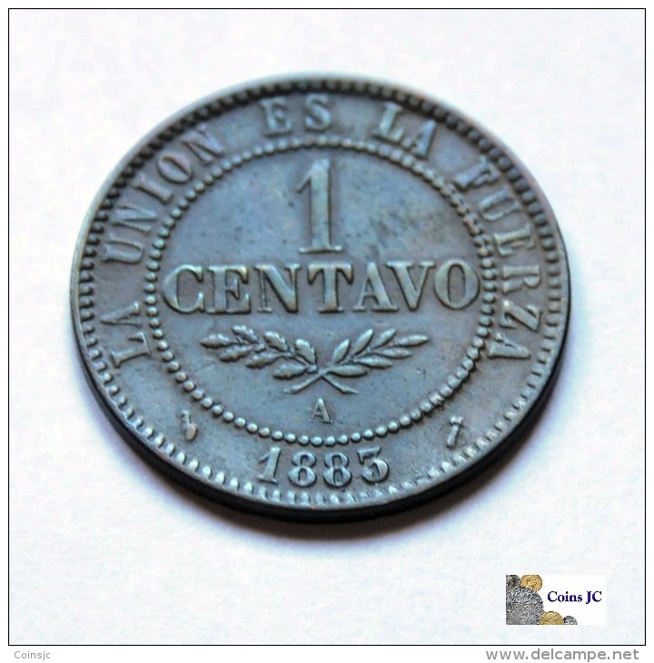 Bolivia - 1 Centavo - 1883 - Bolivia