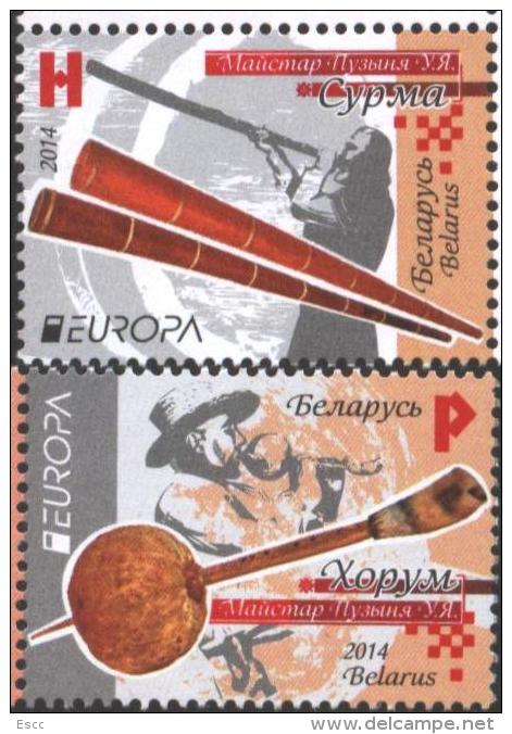Mint Stamps  Europa CEPT 2014  From Belarus - 2014