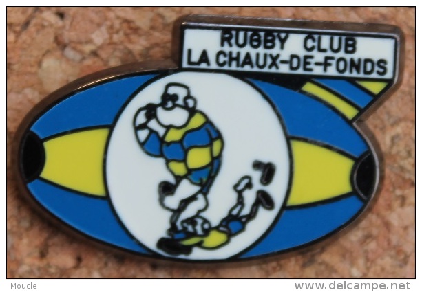 RUGBY CLUB LA-CHAUX-DE-FONDS - NEUCHATEL - JOUEUR - BALLON-  SUISSE - SCHWEIZ -     (12) - Rugby