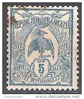 Nouvelle-Calédonie 1922 Michel 111 O Cote (2005) 0.50 € Cagou Cachet Rond - Usados