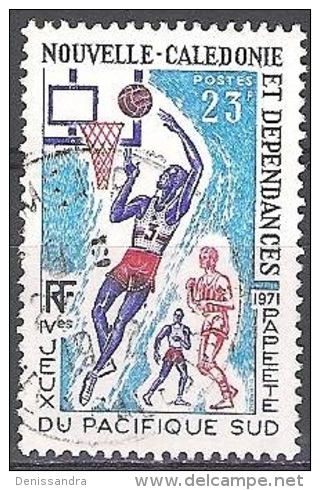 Nouvelle-Calédonie 1971 Yvert 376 O Cote (2015) 2.80 Euro Basketball Cachet Rond - Used Stamps