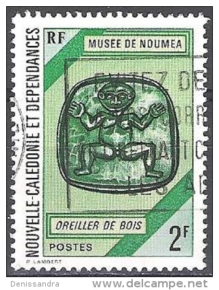 Nouvelle-Calédonie 1972 Yvert 382 O Cote (2015) 1.00 Euro Art Oreiller De Bois Cachet Rond - Used Stamps