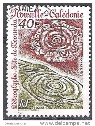 Nouvelle-Calédonie 1990 Yvert 597 O Cote (2015) 1.00 Euro Pétroglyphes Site De Neounda Cachet Rond - Used Stamps