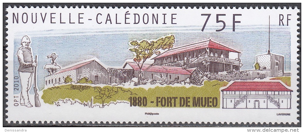 Nouvelle-Calédonie 2010 Yvert 1105 Neuf ** Cote (2015) 2.00 Euro Fort De Muéo - Unused Stamps