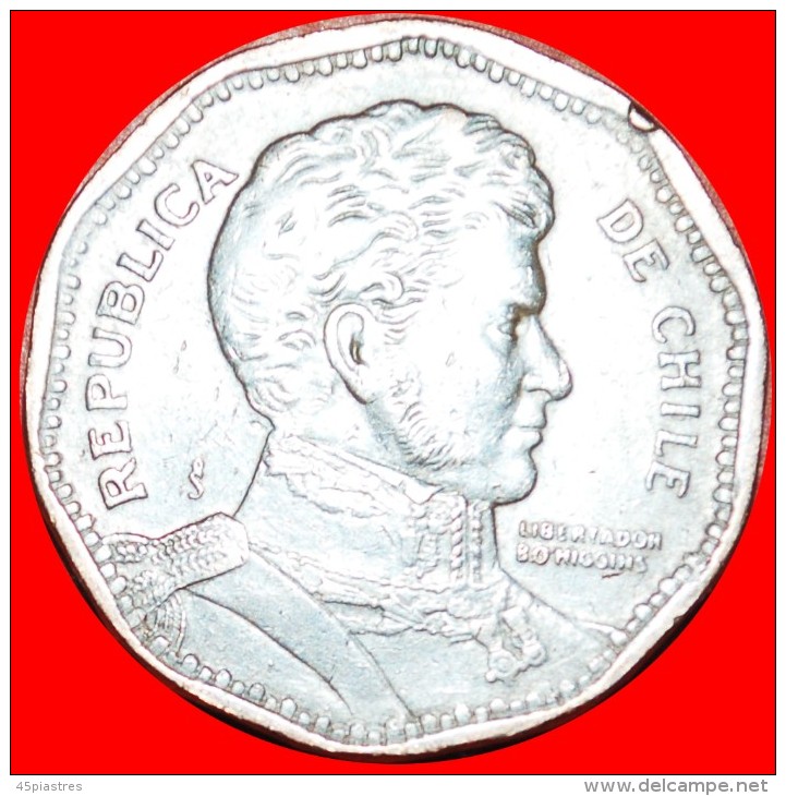 * PORTRAIT O'Higgins (1778-1842): CHILE ★ 50 PESOS 2006!   LOW START ★ NO RESERVE! - Chili