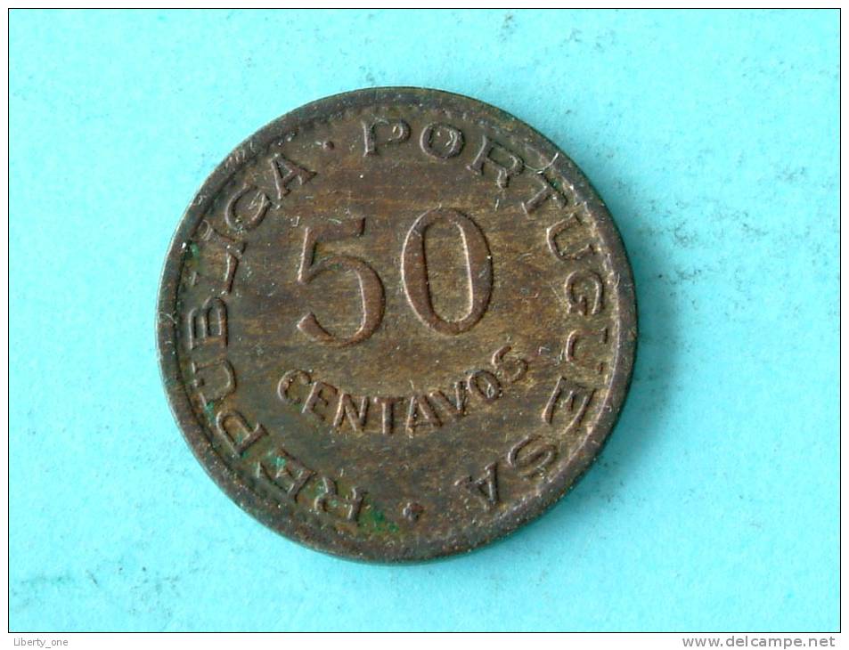 1957 - 50 CENTAVOS / KM 81 ( Uncleaned - For Grade, Please See Photo ) !! - Mosambik