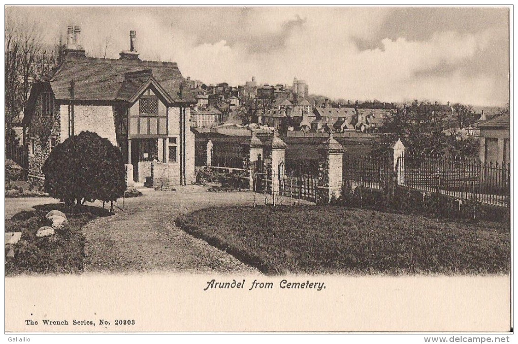 ARUNDEL FROM CEMETERY - Arundel