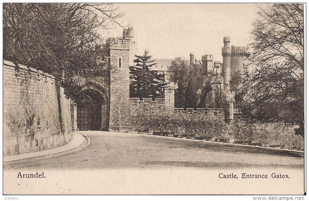 ARUNDEL CASTLE ENTRANCE GATES - Arundel