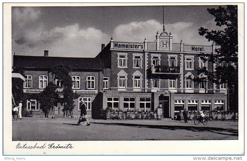 Grömitz - S/w Altdeutsche Bauernschänke & Hameisters Hotel - Groemitz